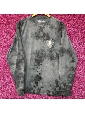 Primitive Spiderweb Tie Dye Long Sleeve T-Shirt Small